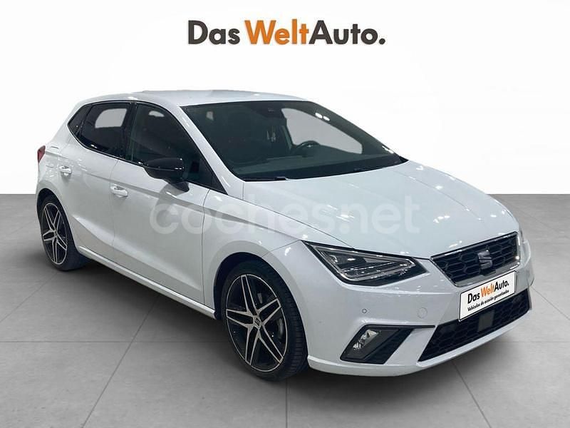 Blanco Usado 2021 Seat Ibiza FR Berlina | 18.490 € (Precio justo) - Imagen 1/4