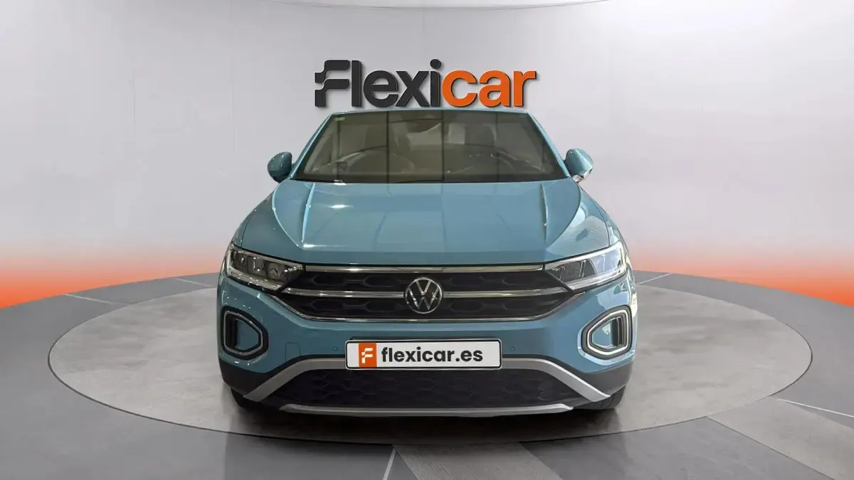 Usado VW T-Roc Cabriolet Style 110 CV (80 kW) 2022 Azul Descapotable