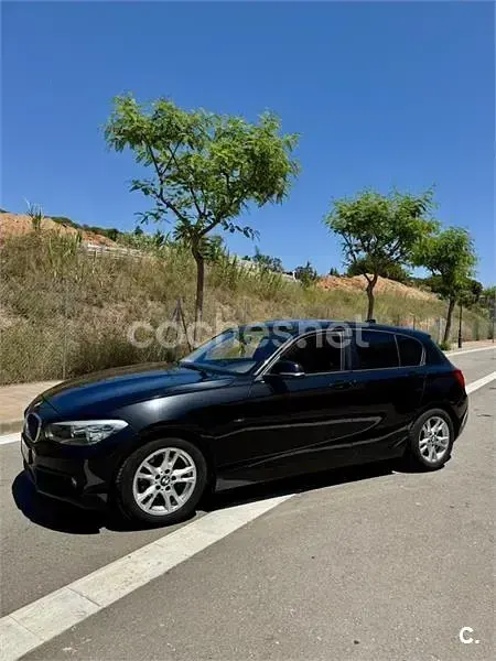 Usado BMW 116 Efficient Dynamics 116 CV (85 kW) 2017 Negro Utilitario
