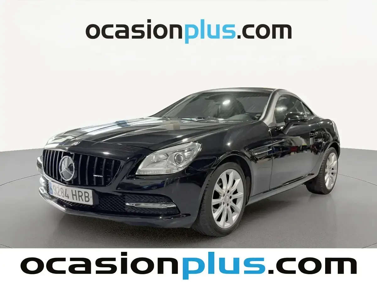 Occasion Mercedes SLK200 AMG 184 PK (135 kW) 2013 Zwart Cabriolet