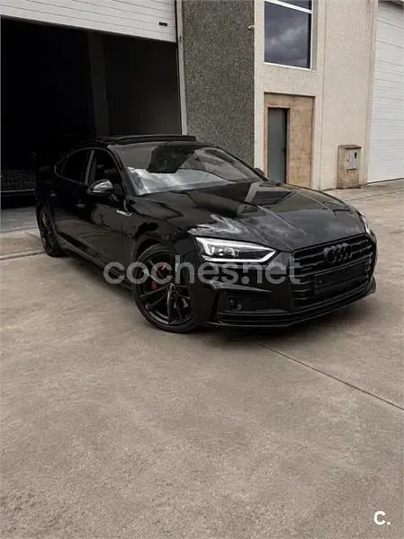 Usado Audi A5 Sportback Advanced Plus 286 CV (210 kW) 2018 Negro Utilitario