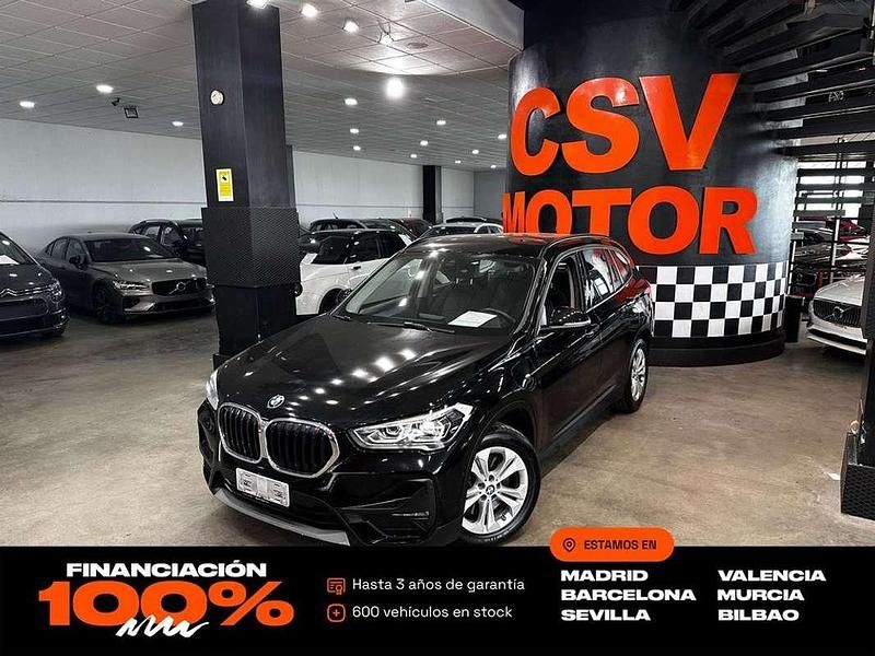 Negro Usado 2022 BMW X1 Advantage SUV | 24.947 € (Precio justo) - Imagen 1/4