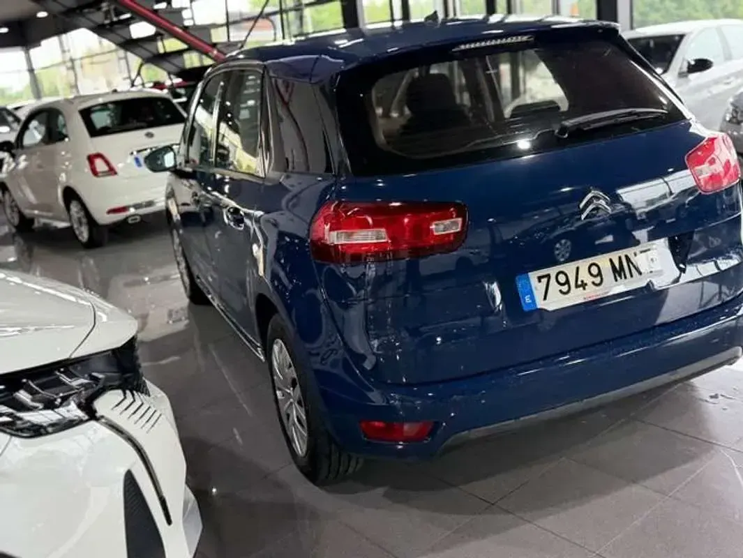 Usado Citroën C4 Exclusive 136 CV (100 kW) 2018 Azul Utilitario
