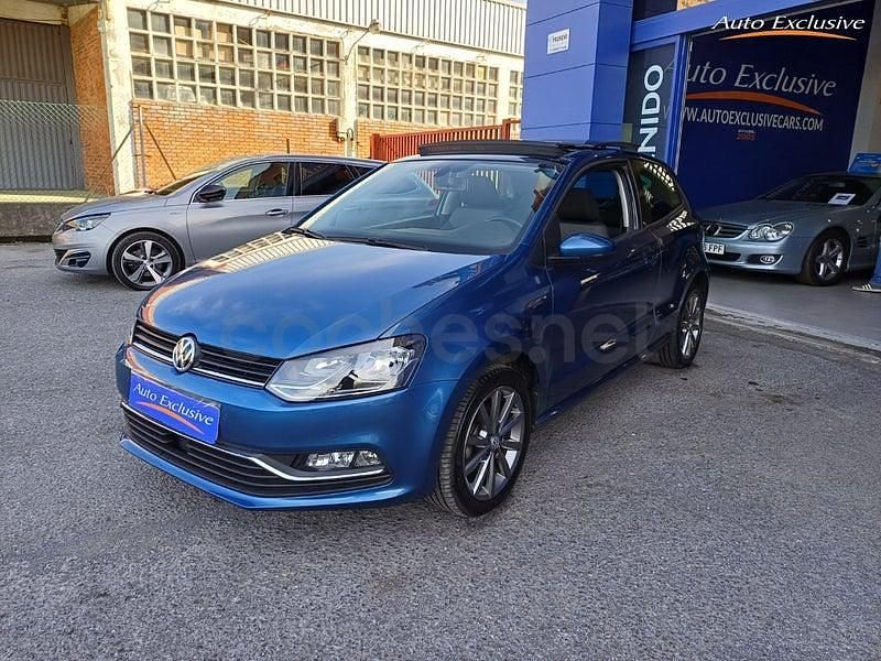 Usado VW Polo Advance 90 CV (66 kW) 2017 Azul Berlina