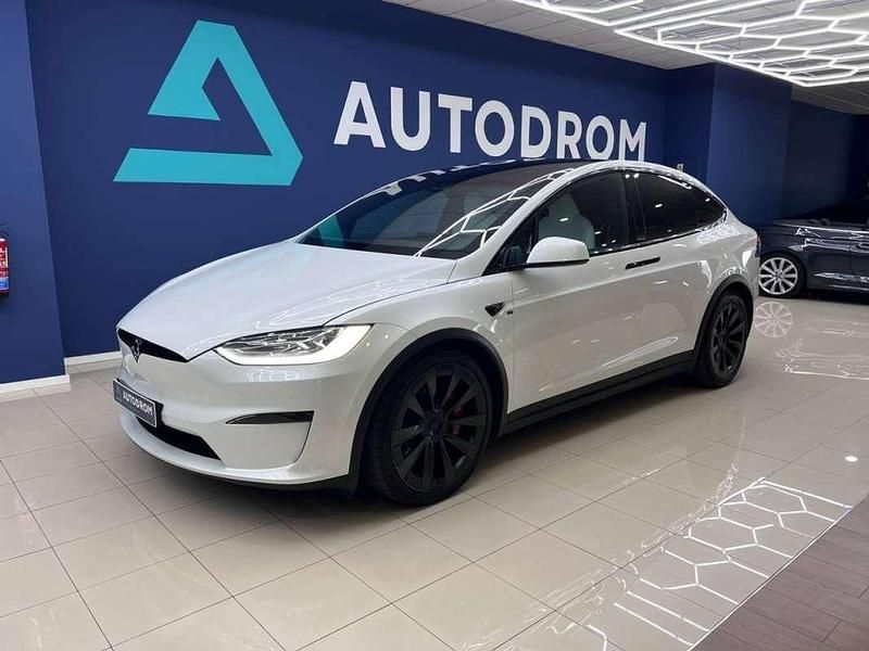 Blanco Usado 2023 Tesla Model X Plaid SUV | 99.000 € - Imagen 1/4