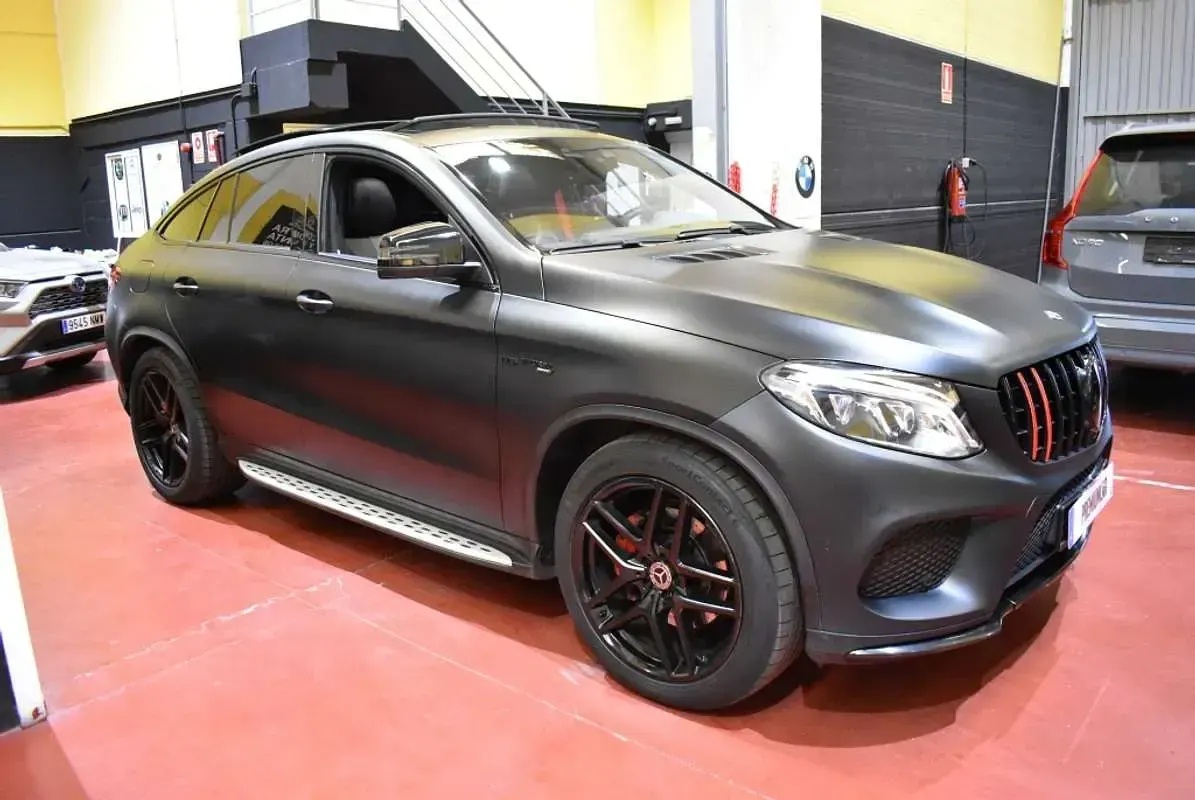 Usado Mercedes GLE350 258 CV (189 kW) 2017 Negro Coupe