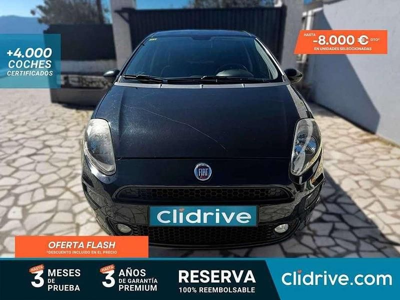 Usado Fiat Punto 69 CV (50 kW) 2015 Negro Utilitario