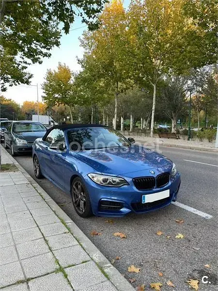 Usado BMW M235 M Performance 326 CV (239 kW) 2016 Azul Descapotable