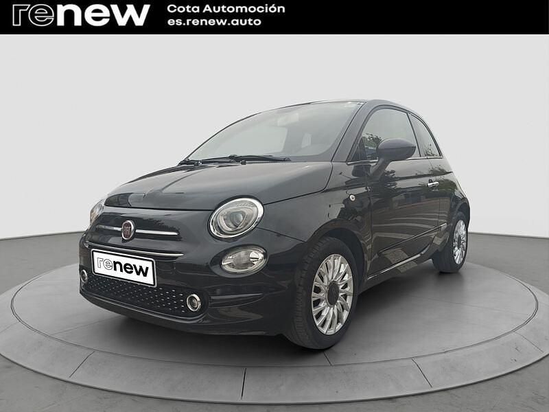 Negro Usado 2019 Fiat 500 Lounge Berlina | 9990 € (Precio justo) - Imagen 1/4