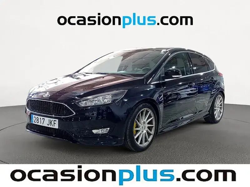 Negro Usado 2015 Ford Focus Sport Utilitario | 9570 € (Precio justo) - Imagen 1/4