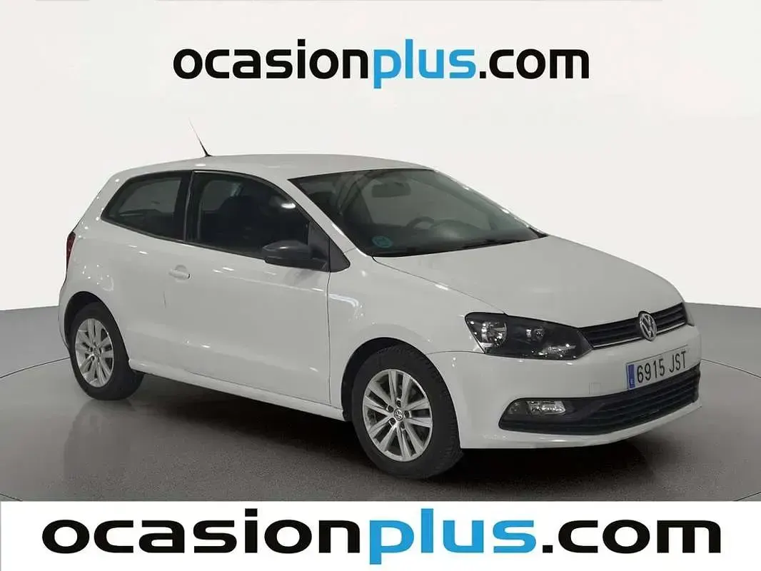 Usado VW Polo 75 CV (55 kW) 2016 Blanco Utilitario