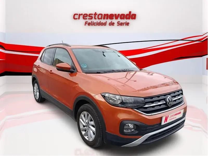 Usado VW T-Cross Advance 110 CV (80 kW) 2023 Naranja SUV