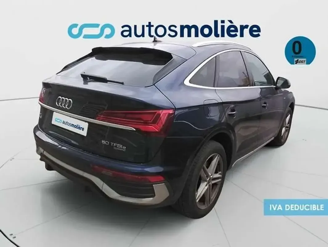 Usado Audi Q5 S-Line 299 CV (219 kW) 2021 Azul SUV