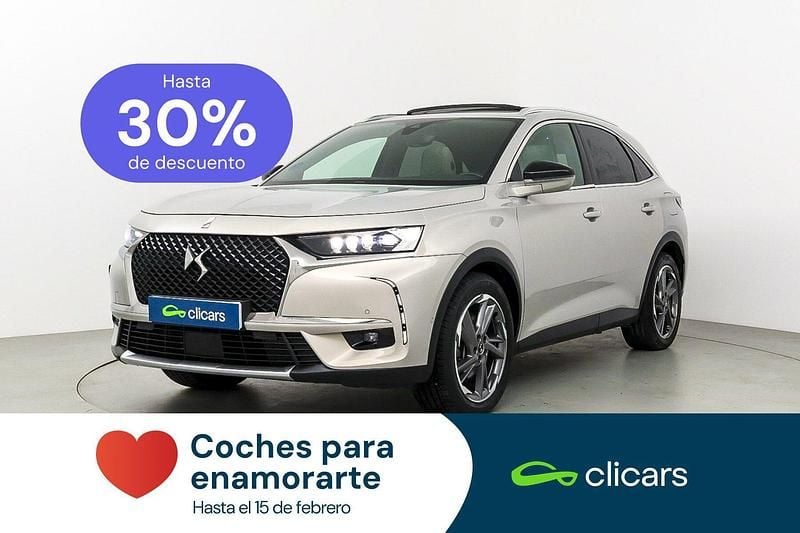 Usado DS Automobiles DS7 Crossback Rivoli 299 CV (219 kW) 2021 Gris SUV