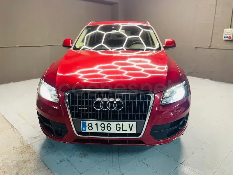 Usado Audi Q5 170 CV (125 kW) 2009 Granate SUV