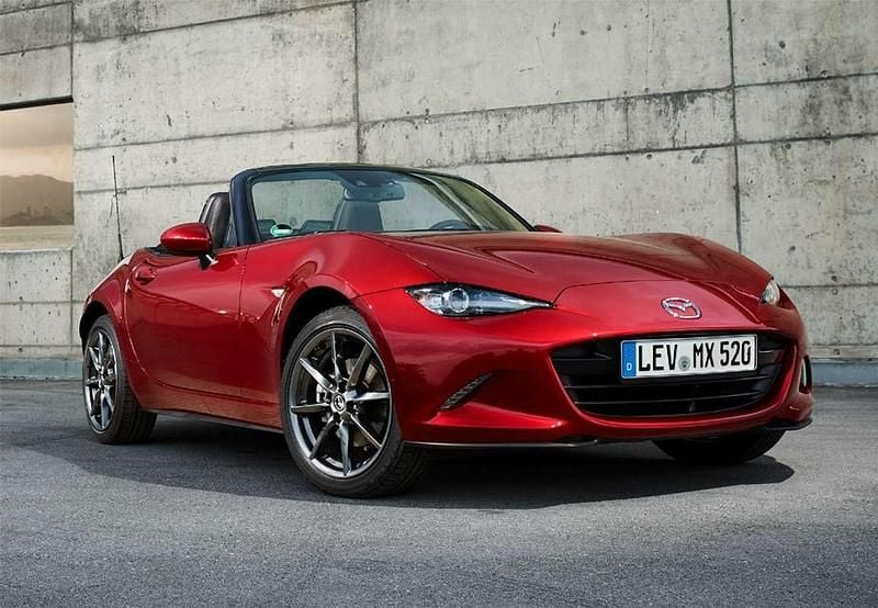 Gris Usado 2023 Mazda MX5 Exclusive-Line Descapotable | 29.900 € (Un poco caro) - Imagen 1/4