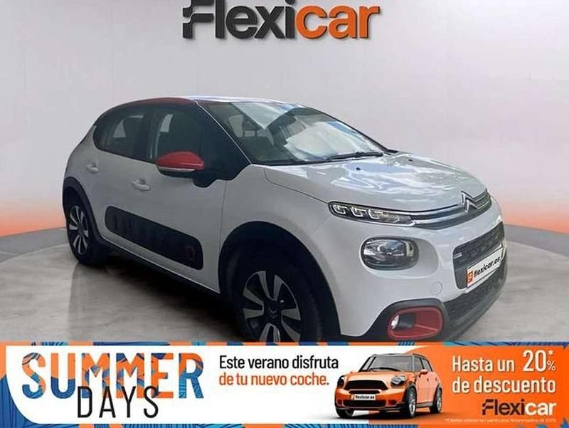 Blanco Usado 2017 Citroën C3 Feel Utilitario | 8490 € (Buen precio) - Imagen 1/4