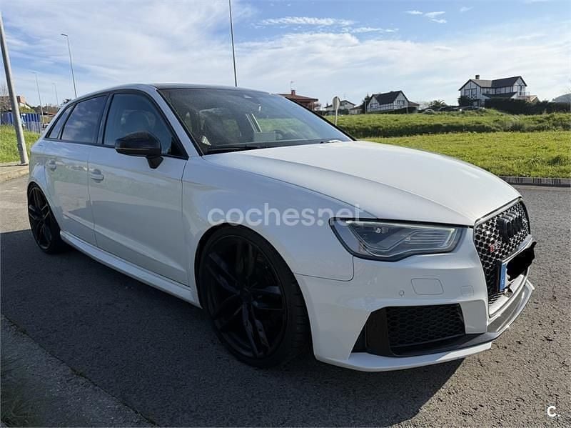 Usado Audi RS3 367 CV (269 kW) 2016 Blanco Berlina