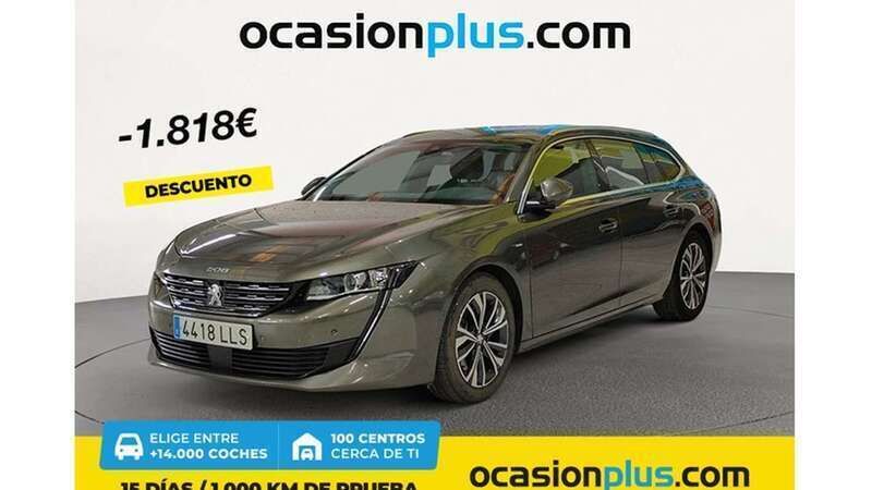 Gris Usado 2020 Peugeot 508 Allure Familiar | 17.637 € (Super precio) - Imagen 1/4