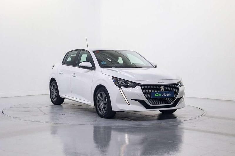 Usado Peugeot 208 Active 102 CV (75 kW) 2021 Blanco Utilitario