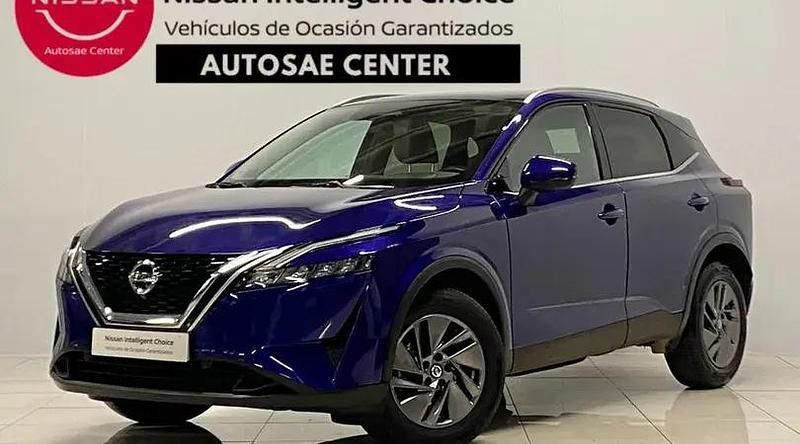 Sapphire blue (metalizada) Usado 2022 Nissan Qashqai Acenta SUV | 19.990 € (Precio justo) - Imagen 1/4