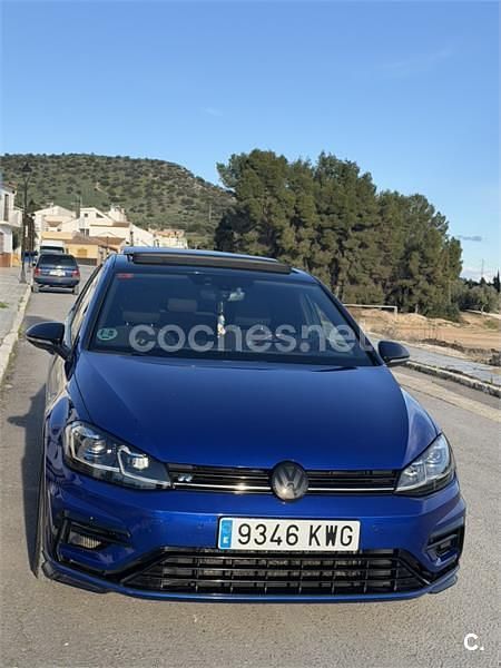 Azul Usado 2019 VW Golf R Berlina | 29.500 € (Precio justo) - Imagen 1/4