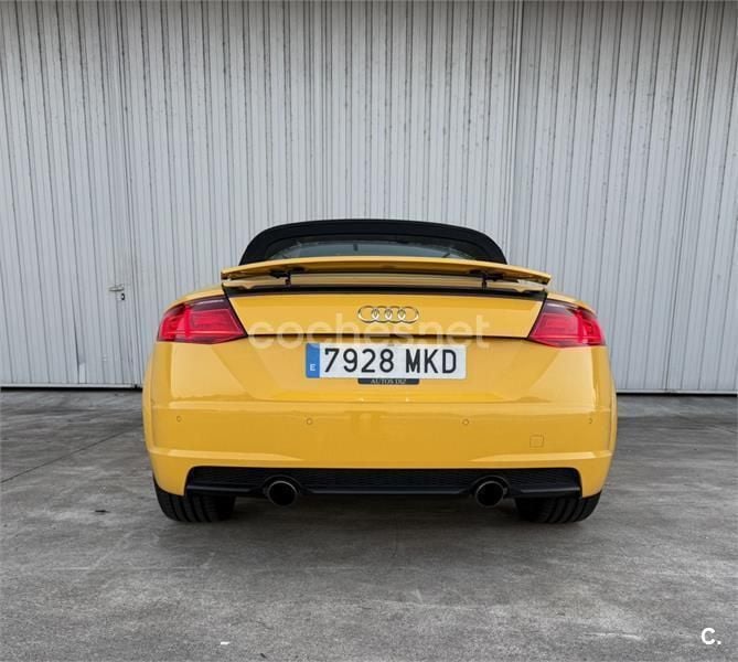 Usado Audi TT Roadster S-Line 180 CV (132 kW) 2016 Amarillo Descapotable