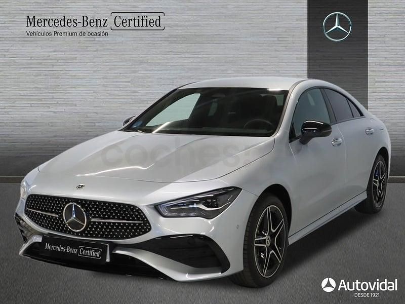Usado Mercedes CLA250e AMG line 218 CV (160 kW) 2024 Plata hightech Berlina