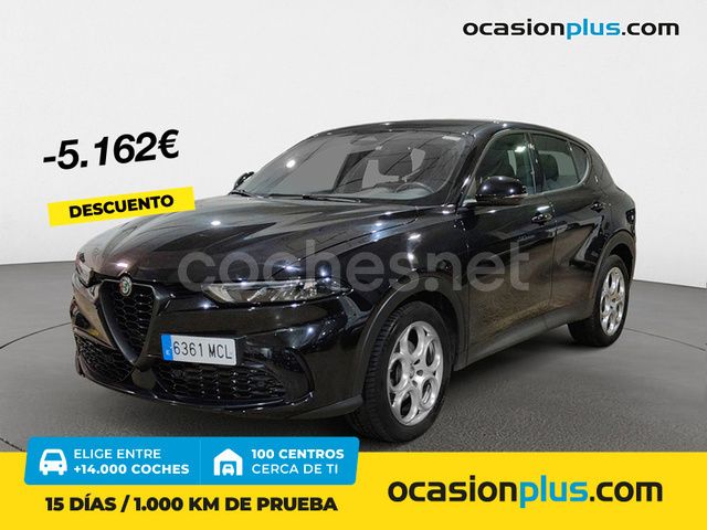 Negro Usado 2022 Alfa Romeo Tonale Sprint SUV | 25.000 € (Precio justo) - Imagen 1/4