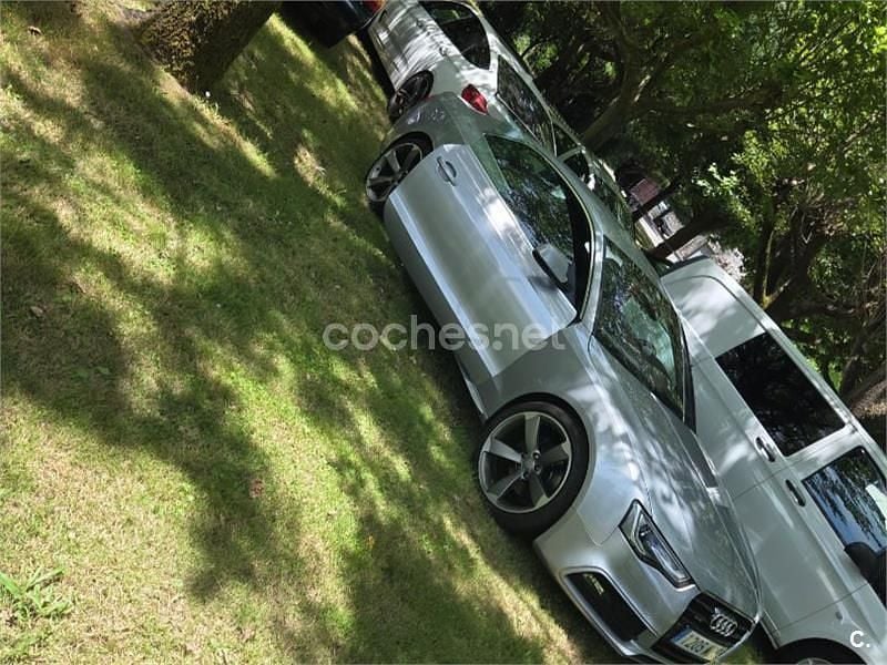 Usado Audi A5 177 CV (130 kW) 2015 Gris / plata Coupe