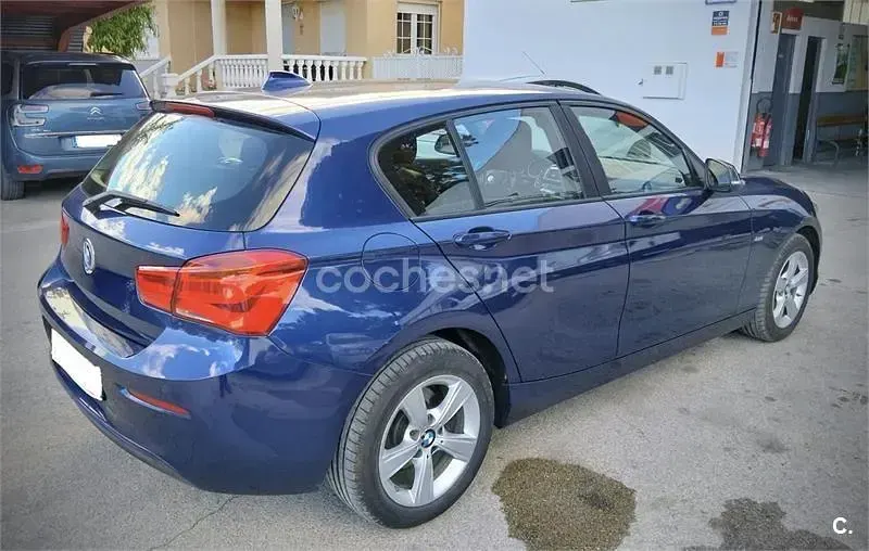 Usado BMW 118 136 CV (100 kW) 2016 Azul Utilitario