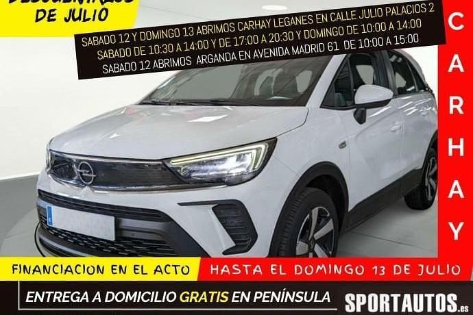 Blanco Usado 2021 Opel Crossland X Edition SUV | 12.490 € (Precio justo) - Imagen 1/4