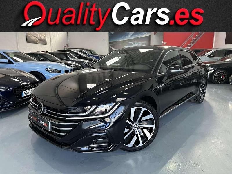 Usado VW Arteon R-line 150 CV (110 kW) 2022 Negro Coupe