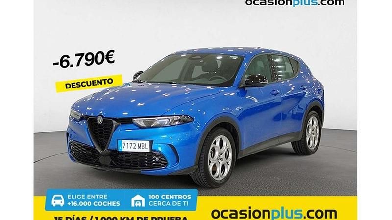 Azul Usado 2022 Alfa Romeo Tonale Sprint SUV | 20.591 € (Precio justo) - Imagen 1/4