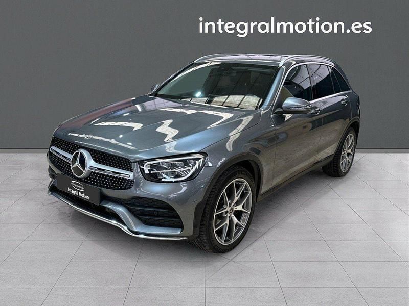 Gris Usado 2021 Mercedes GLC220 SUV | 45.900 € (Un poco caro) - Imagen 1/4