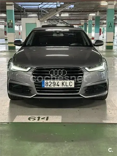 Begagnad Audi A6 S-Line 190 HK (139 kW) 2018 Grå Sedan