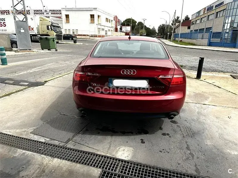 Usado Audi A5 190 CV (139 kW) 2008 Granate Coupe