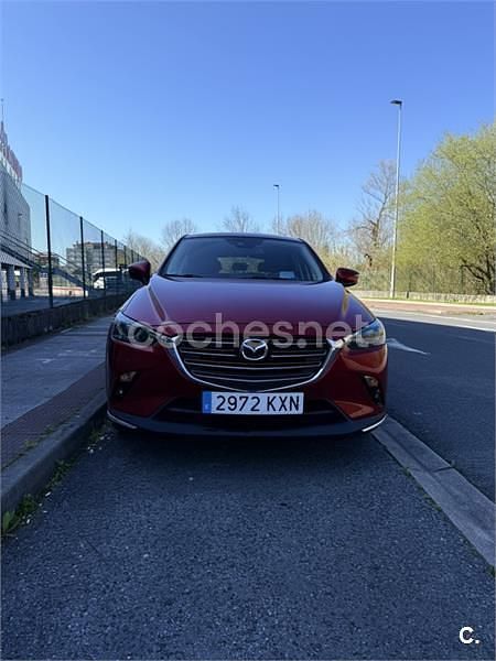 Usado Mazda CX-3 121 CV (88 kW) 2019 Granate SUV
