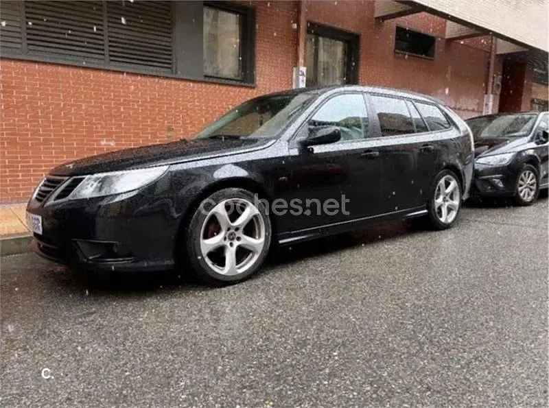 Usado Saab 9-3 Vector 150 CV (110 kW) 2008 Negro Utilitario