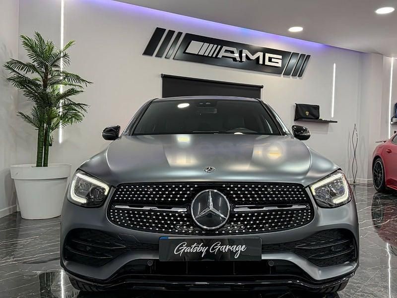 Usado Mercedes GLC220 194 CV (142 kW) 2020 Gris Coupe