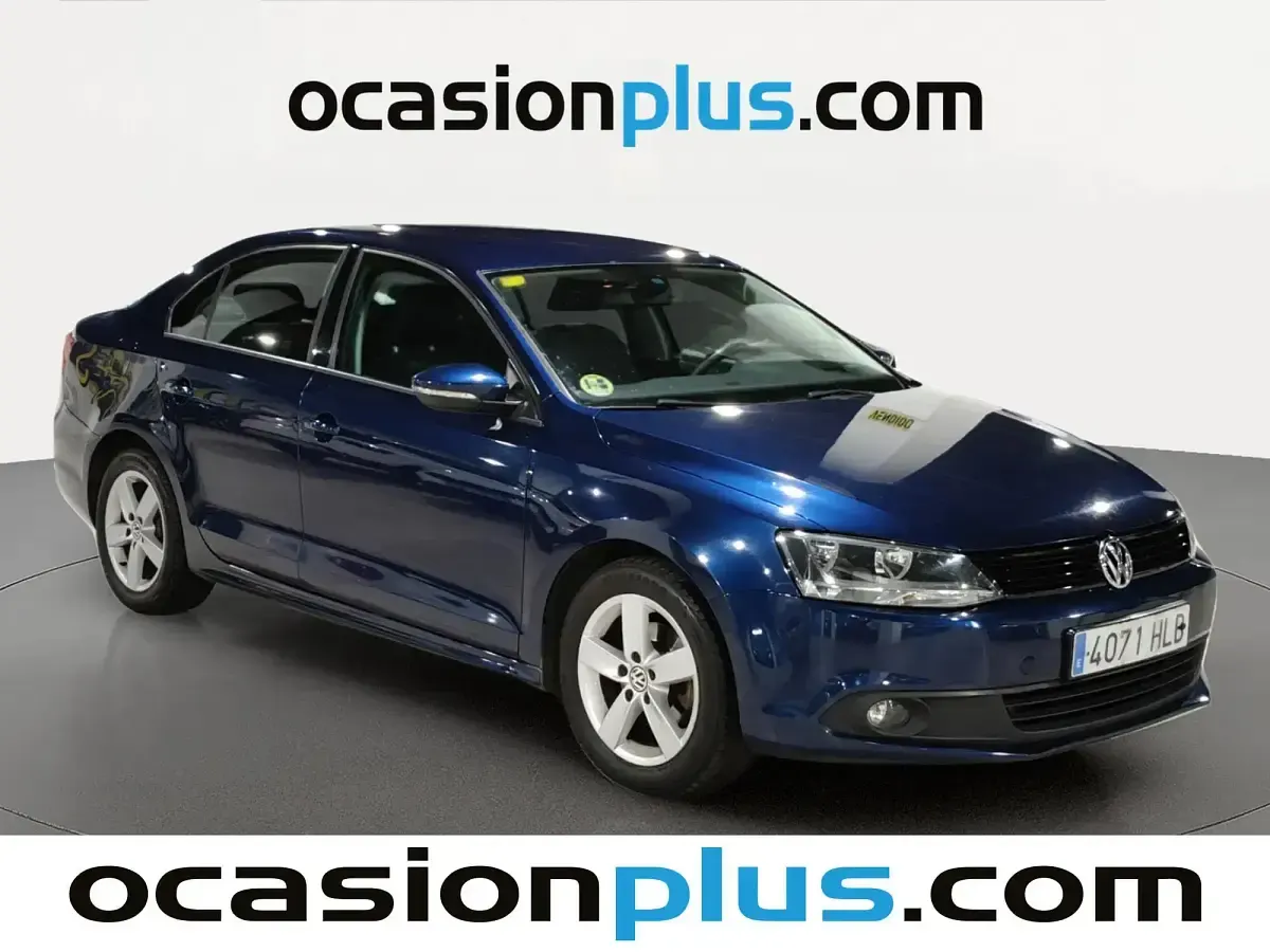 Usado VW Jetta Advance 105 CV (77 kW) 2012 Azul Berlina
