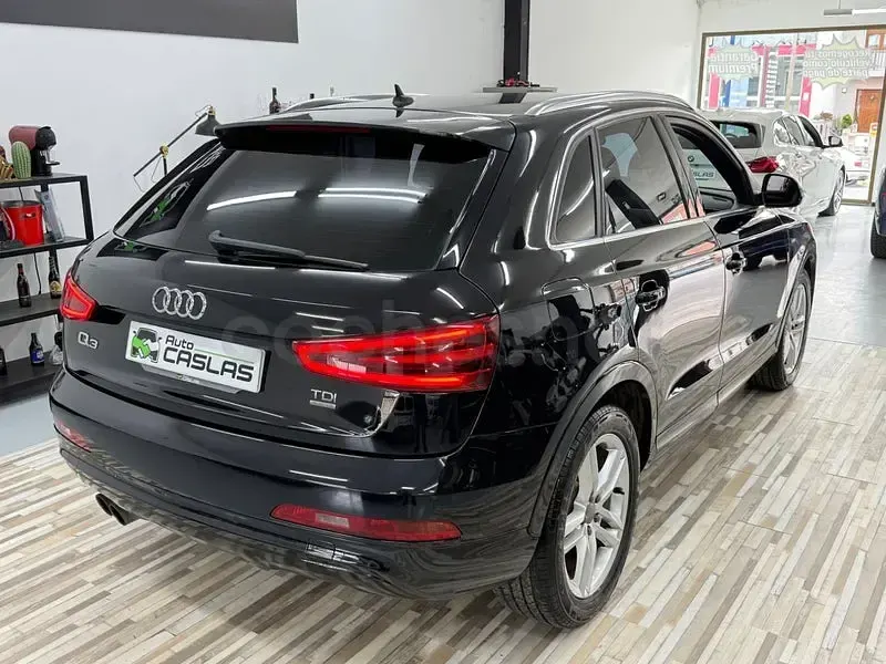 Usado Audi Q3 S-Line 177 CV (130 kW) 2014 Negro SUV