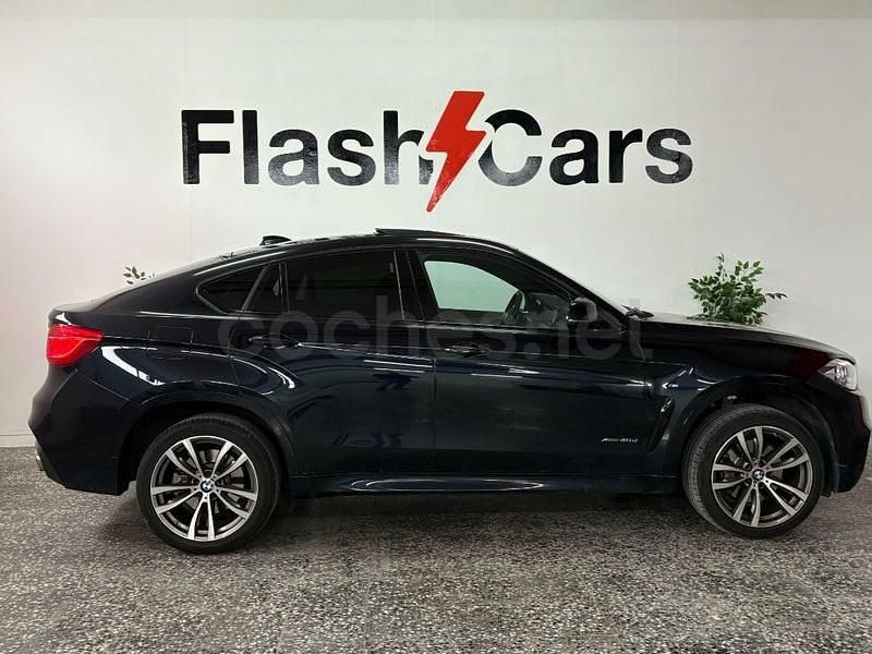Usado BMW X6 313 CV (230 kW) 2017 Azul SUV