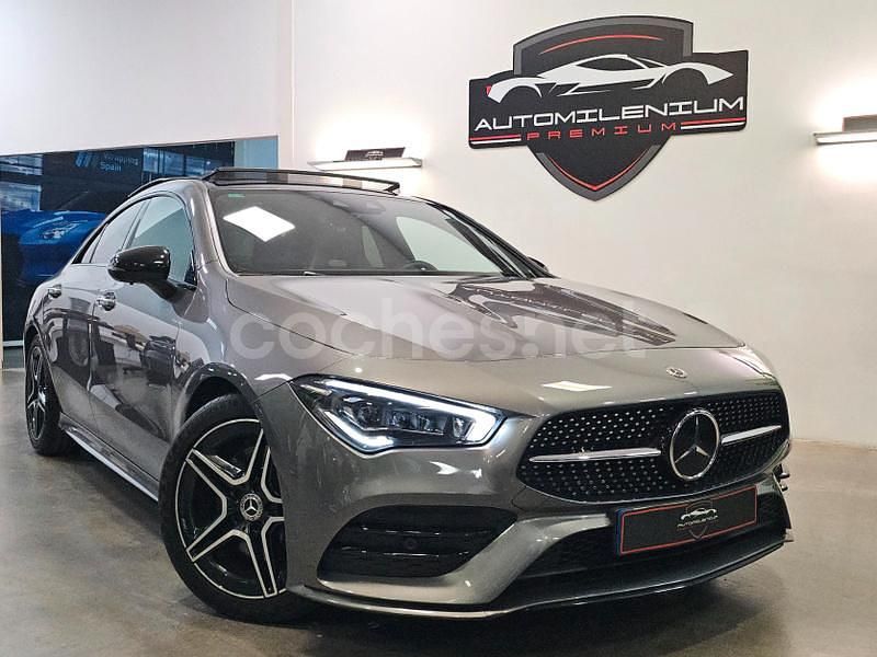 Gris / plata Usado 2019 Mercedes CLA200 Berlina | 31.500 € (Precio justo) - Imagen 1/4