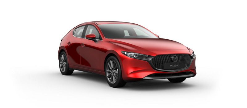 Usado Mazda 3 Homura-Line 140 CV (102 kW) 2024 Rojo Berlina