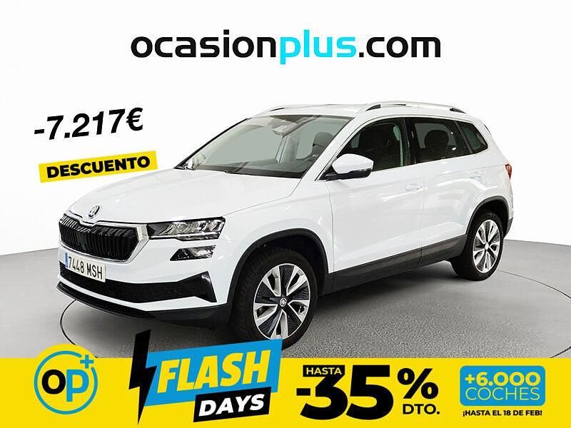 Blanco Usado 2024 Skoda Karoq Ambition SUV | 21.750 € (Buen precio) - Imagen 1/4