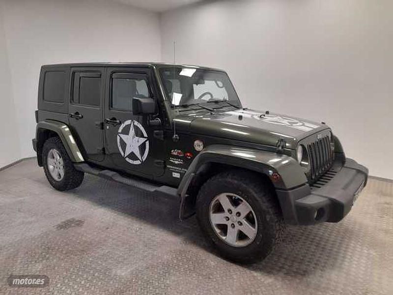 Verde Usado 2008 Jeep Wrangler Sahara SUV | 29.900 € (Caro) - Imagen 1/4