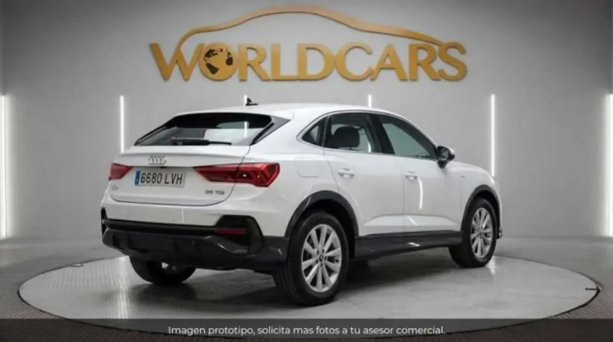 Usado Audi Q3 Advanced 150 CV (110 kW) 2021 Blanco SUV