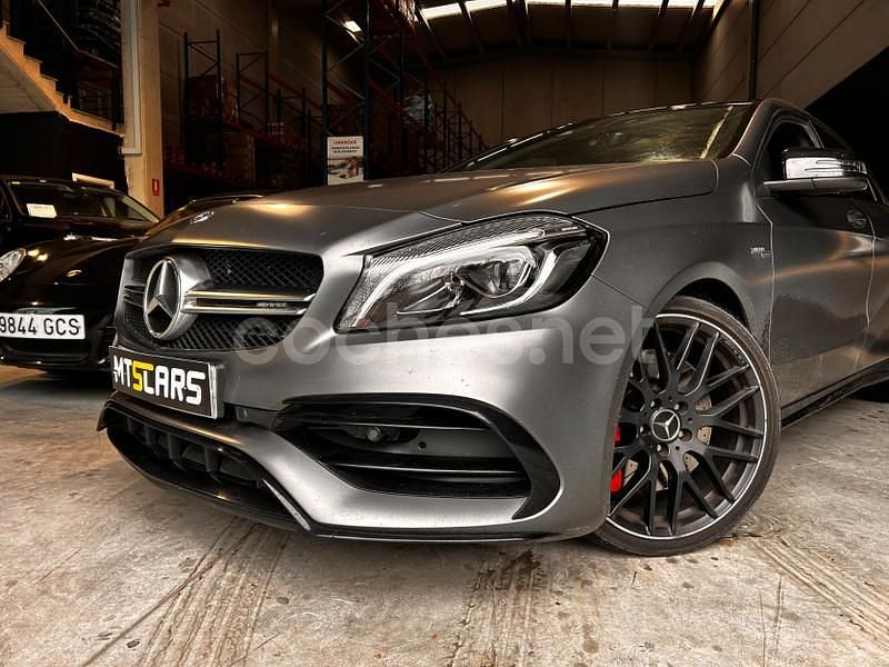 Usado Mercedes A45 AMG 381 CV (280 kW) 2018 Gris / plata Berlina