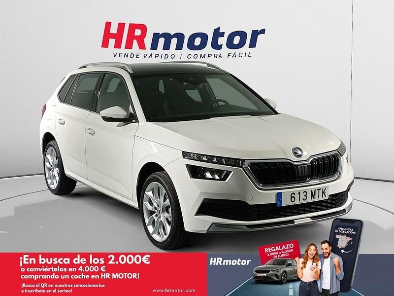 Blanco Usado 2024 Skoda Kamiq Sport SUV | 26.100 € (Precio justo) - Imagen 1/4